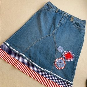 CATO skirt with added material size 12